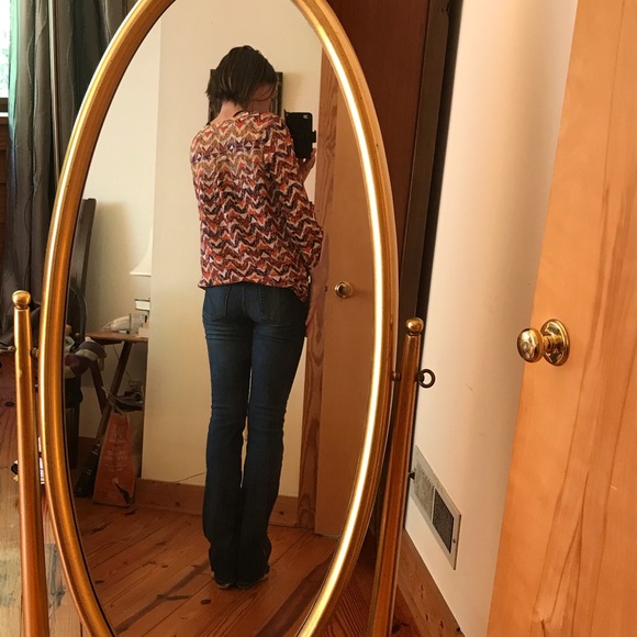 🌸5/$30🌸 Multi-colored Tunic Top EUC - Picture 13 of 13